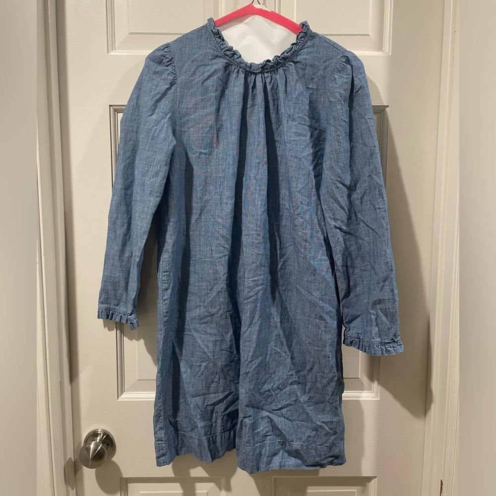 J. Crew Denim Babydoll Dress